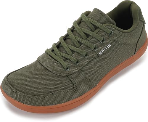 Men's Wide Toe Box Barefoot Shoes Minimalist Sneakers Gre…