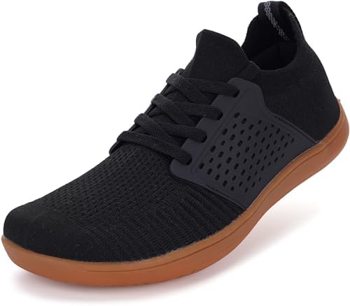 Men's Wide Toe Box Barefoot Shoes Sock-Like Comfort