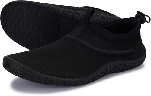 Versatile Water Shoes for Men Women All Black