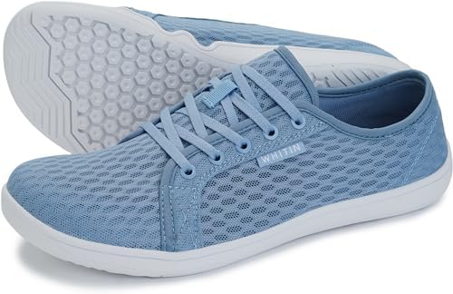 Water Shoes for Women Pool Hiking Wide Toe Box Sneakers Blue