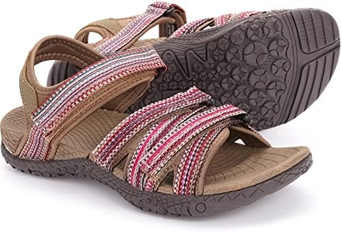 Women's Hiking Sandals Arch Support Outdoor Adventure Bro…