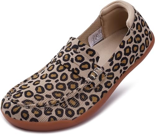 Women's Wide Penny Loafers Slip On Barefoot Flats