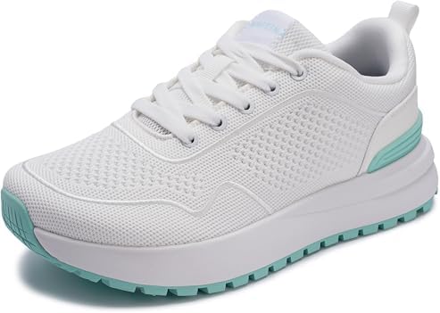 Women's Wide Toe Box Lightweight Cushioned Walking Shoes …